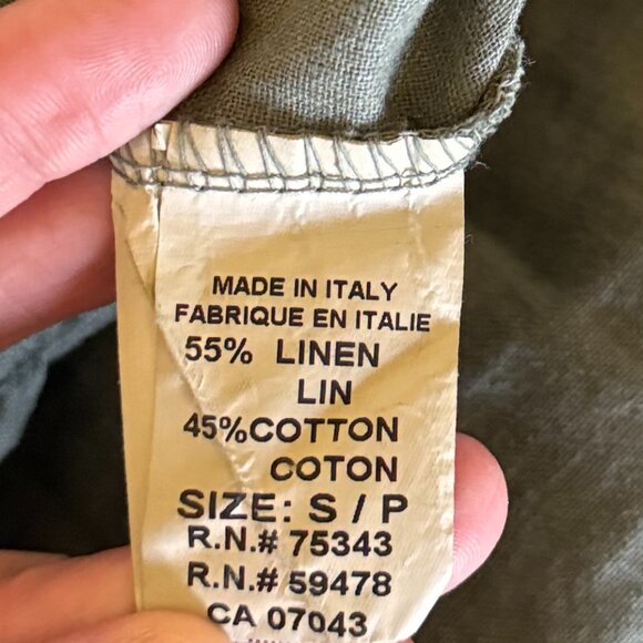 Bellambia Linen Blend Capris - Picture 6 of 8